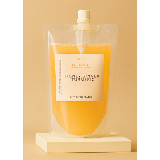 Honey, Turmeric And Ginger Sea Moss Gel