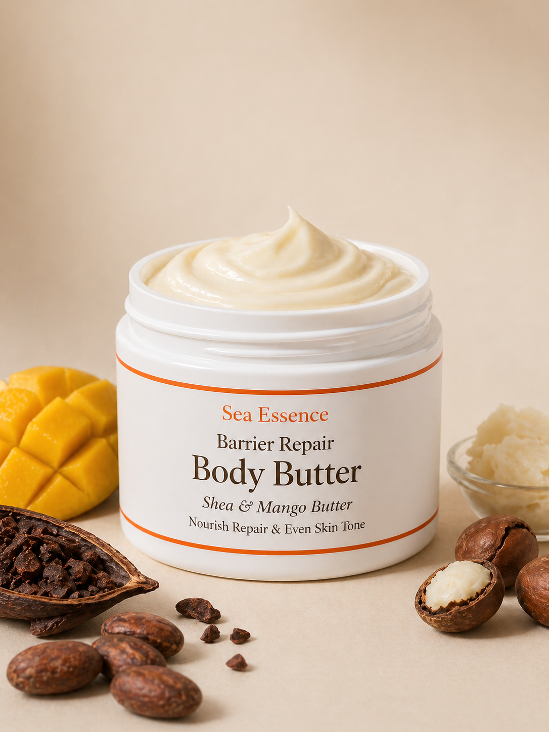 Sea Essence Body Butter, a rich body moisturiser