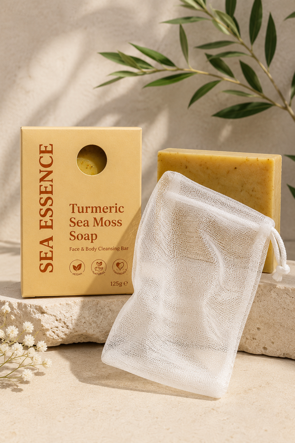 Exfoliating Soap Bag