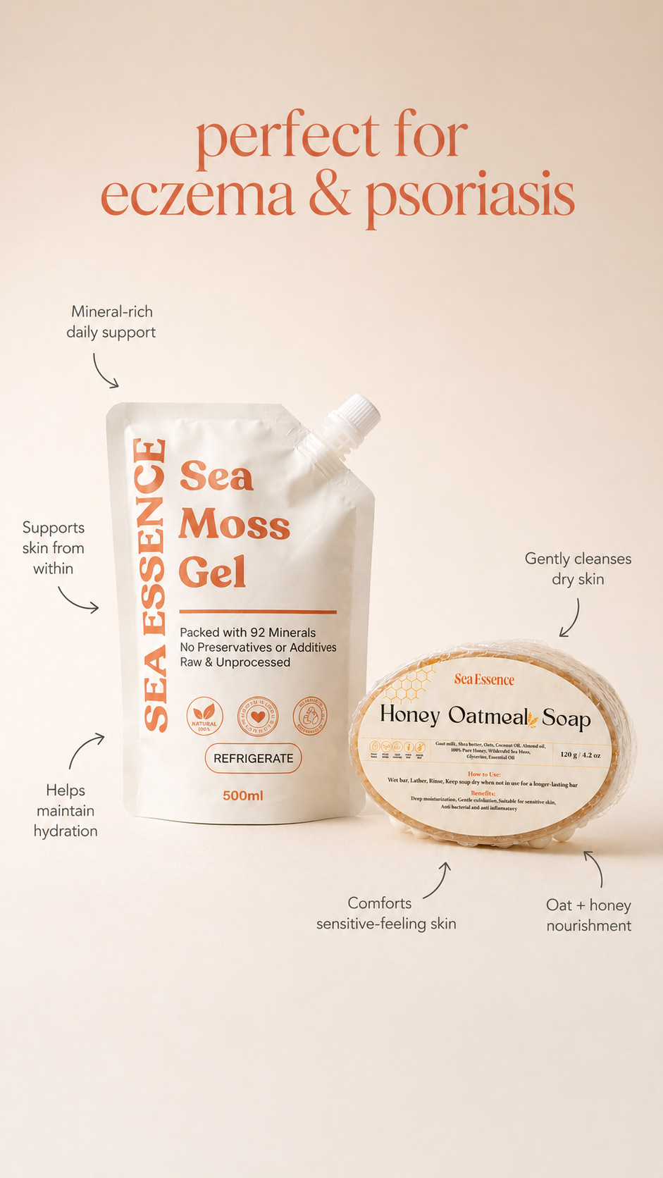 Acne, Eczema, Psoriasis Bundle