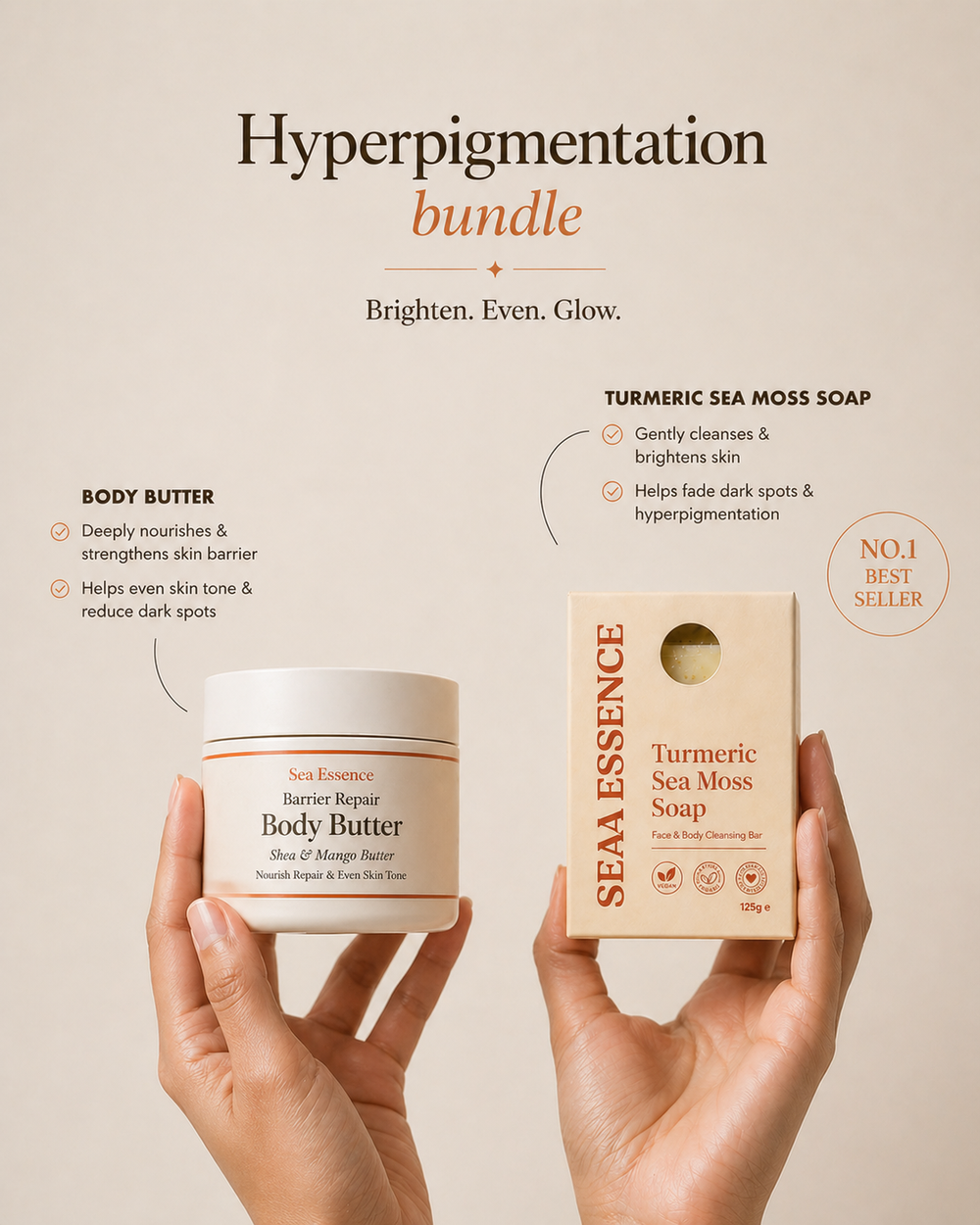 Sea Essence Hyperpigmentation and Glow Bundle
