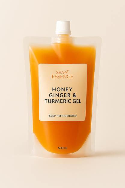 Honey, Turmeric And Ginger Sea Moss Gel