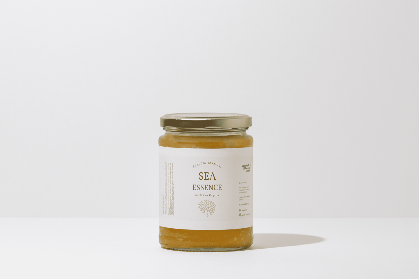 Honey, Turmeric And Ginger Sea Moss Gel