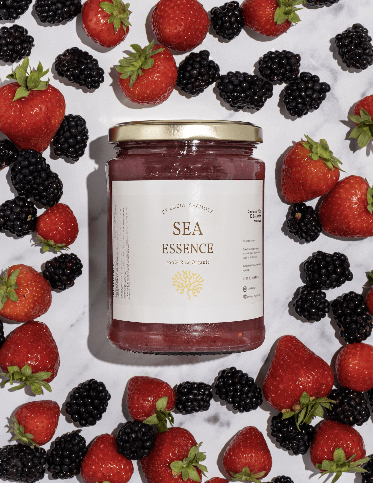 Berry Blast Sea Moss Gel